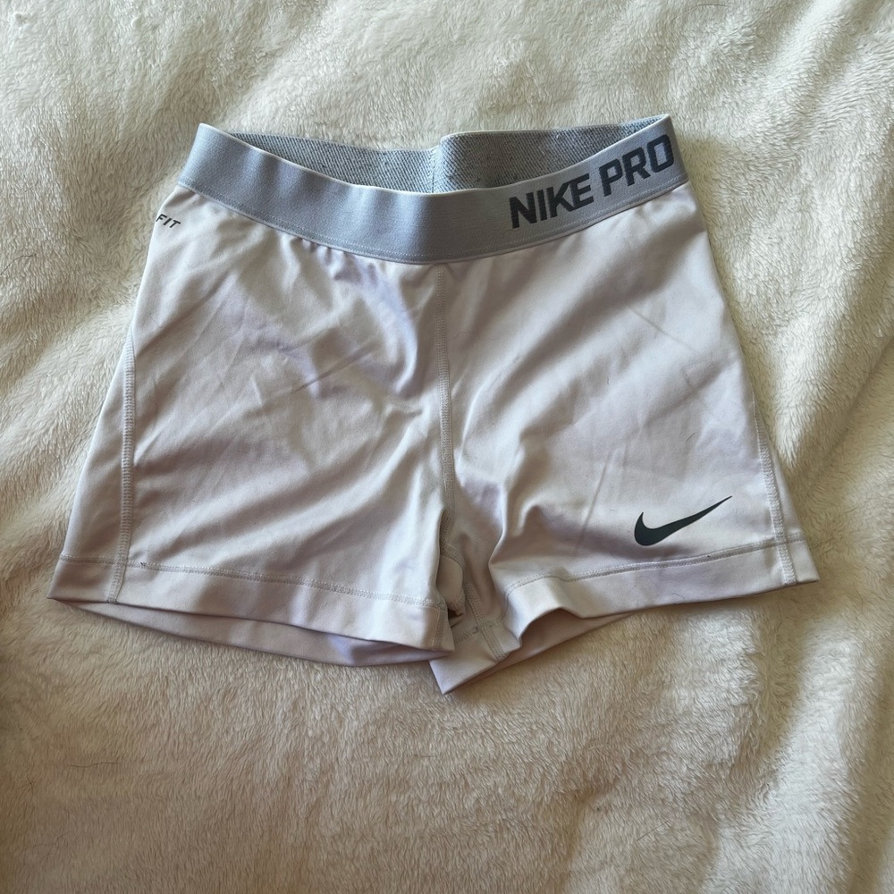 White Nike Pros